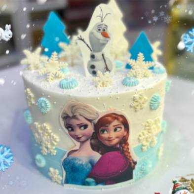 کیک تولد السا آنا