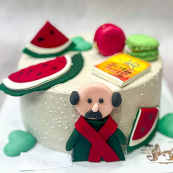 کیک ویترینی یلدایی