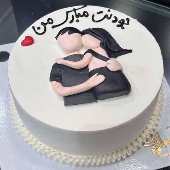 کیک عاشقانه