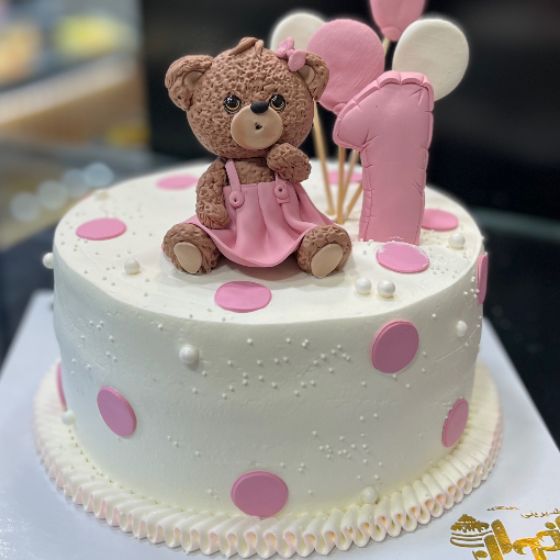 کیک تولد خرسی