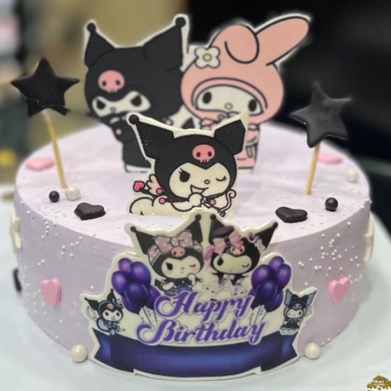 کیک تولد کرومی و ملودی