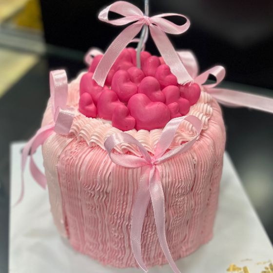 کیک تولد پاپیونی