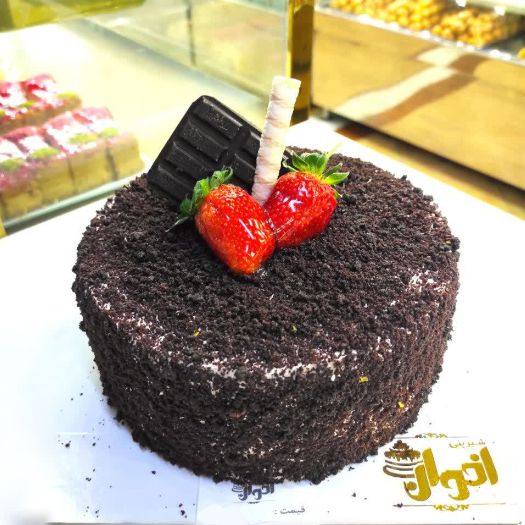 کیک تولد شکلاتی