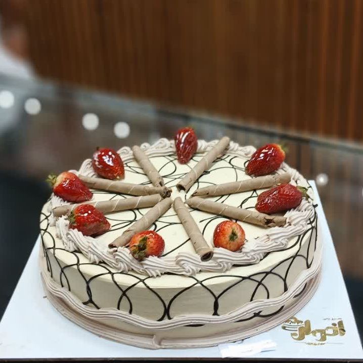 کیک تولد شکلاتی