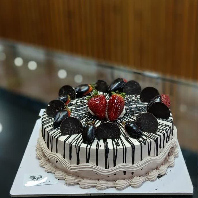 کیک تولد شکلاتی