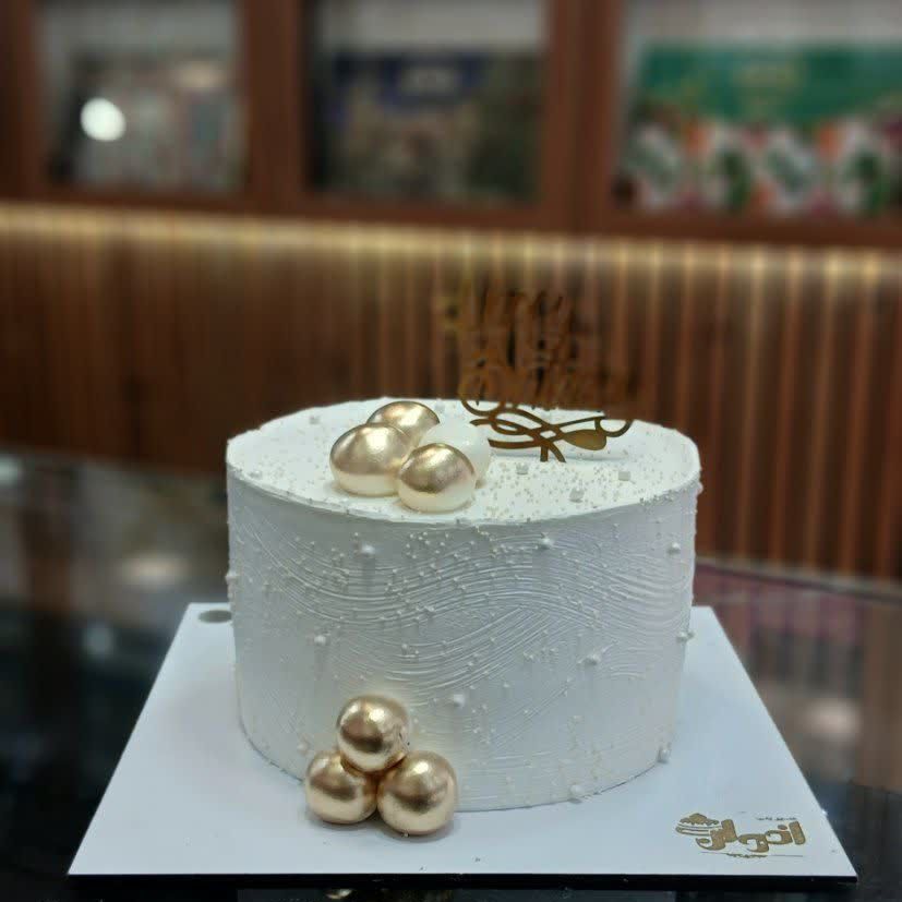 کیک عقد مینیمال