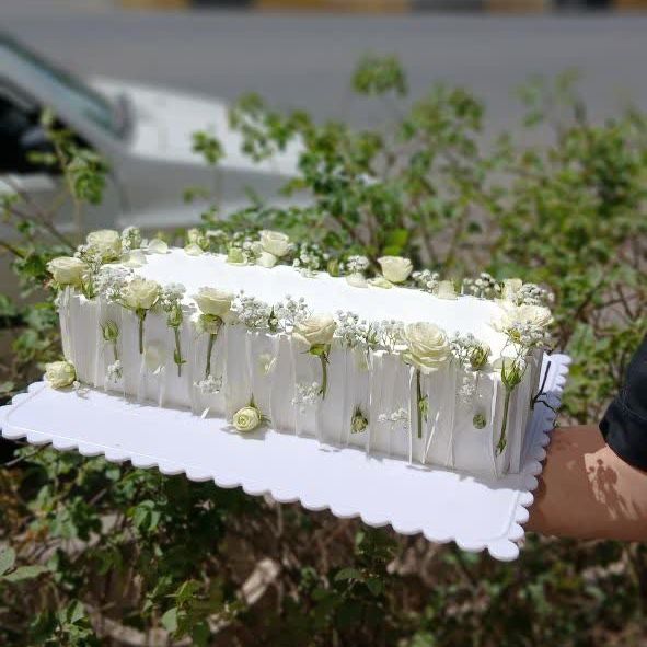 کیک جشن عقد متری تصویر دوم