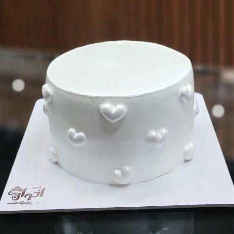 کیک جشن عقد مینیمال تصویر دوم