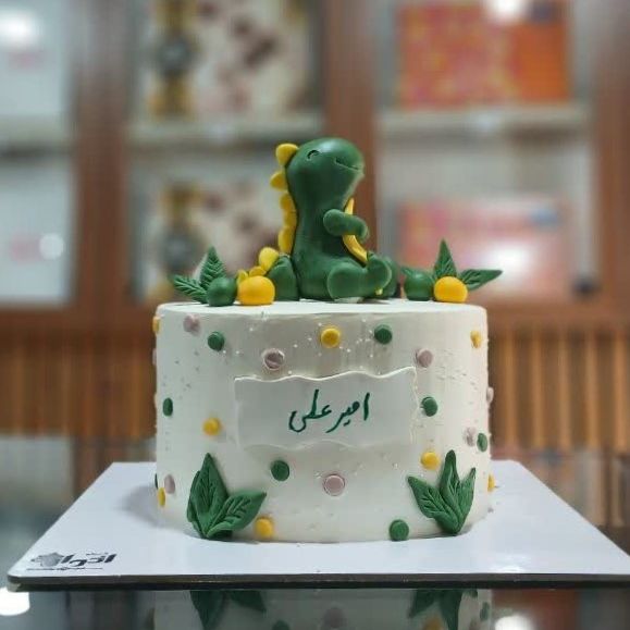 کیک تولد دایناسوری تصویر دوم