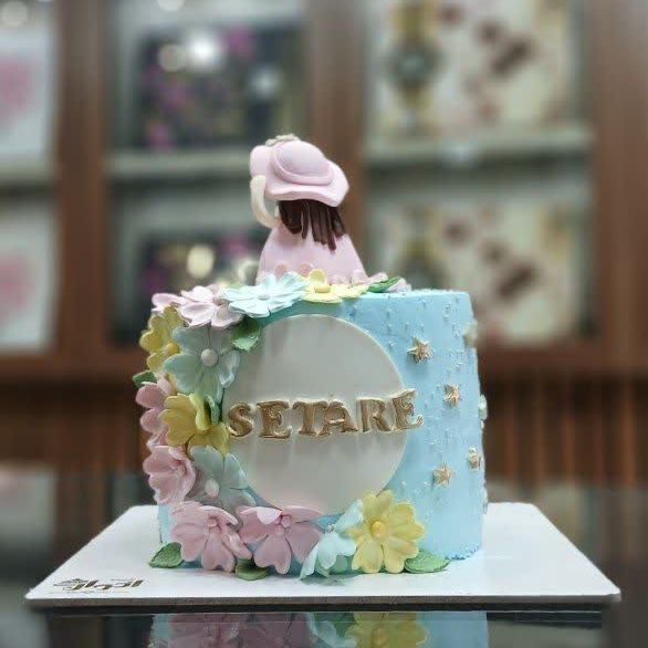 کیک تولد دخترانه فانتزی