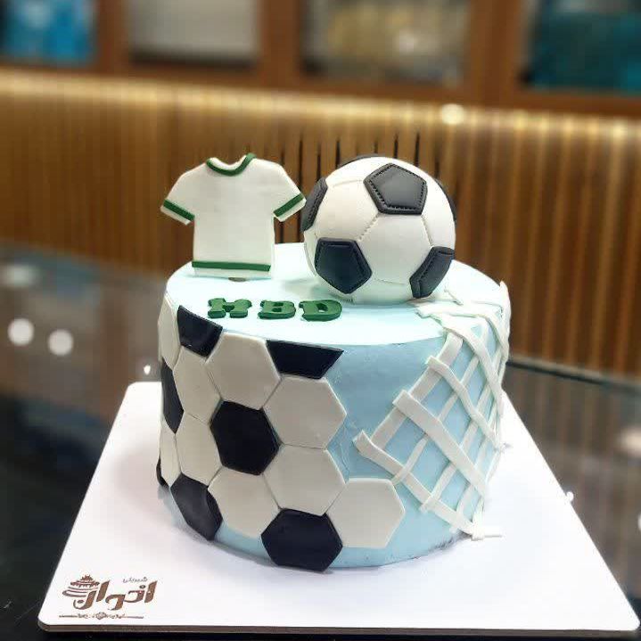 کیک تولد فوتبالی