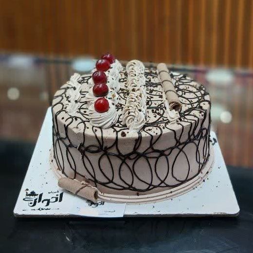 کیک تولد شکلاتی