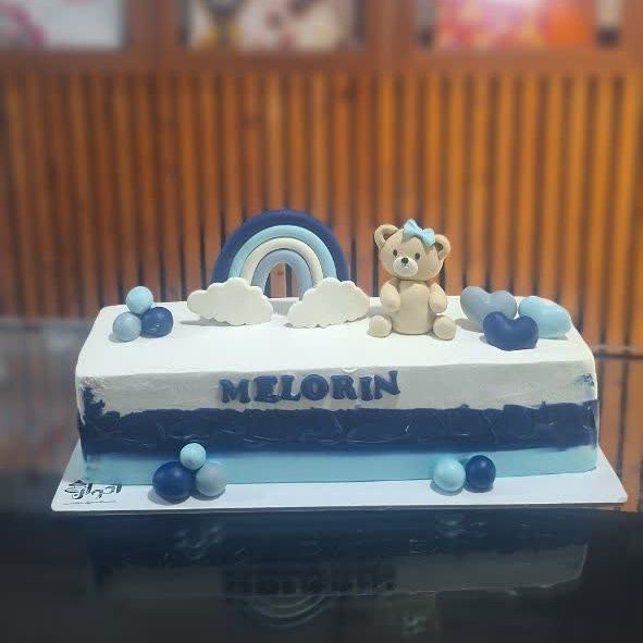 کیک تولد تدی تصویر دوم