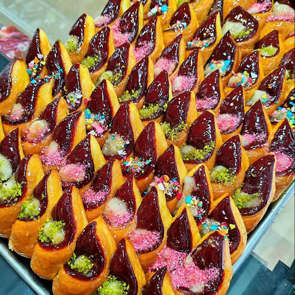 شیرینی دانمارکی شمعی تصویر دوم